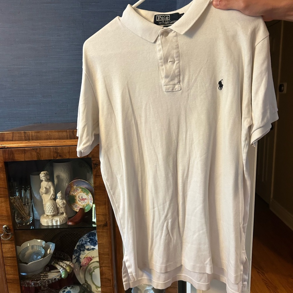 Polo by Ralph Lauren White Cotton Polo Shirt